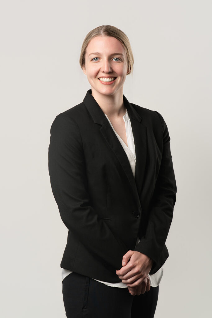 CIBC financial advisor poses for a team headshot that will be used for an internal company directory.