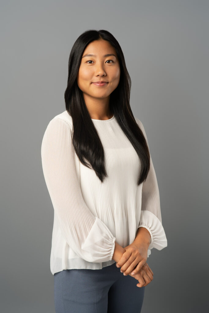 Vice President of Fixed Income from posing for a headshot in Vancouver at HeadshotPhoto.ca's studio
